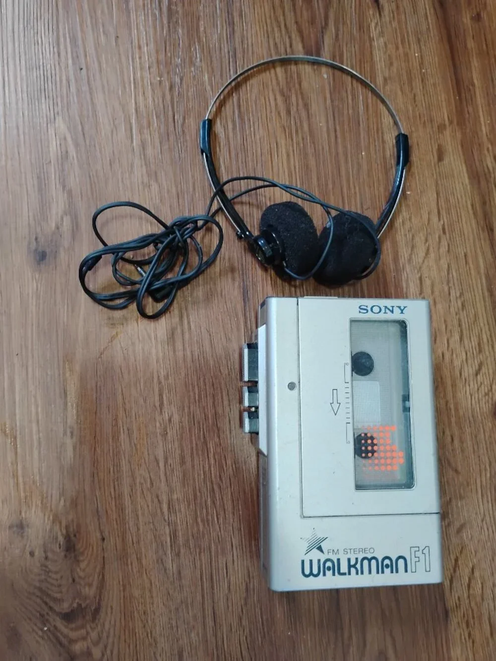 Vintage Sony Walkman WM-F1 Cassette Player Parts Only